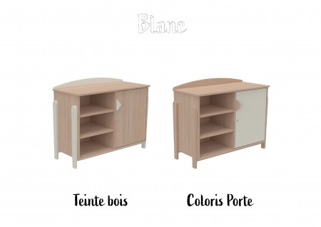 Meuble bas 1 porte k'briol 